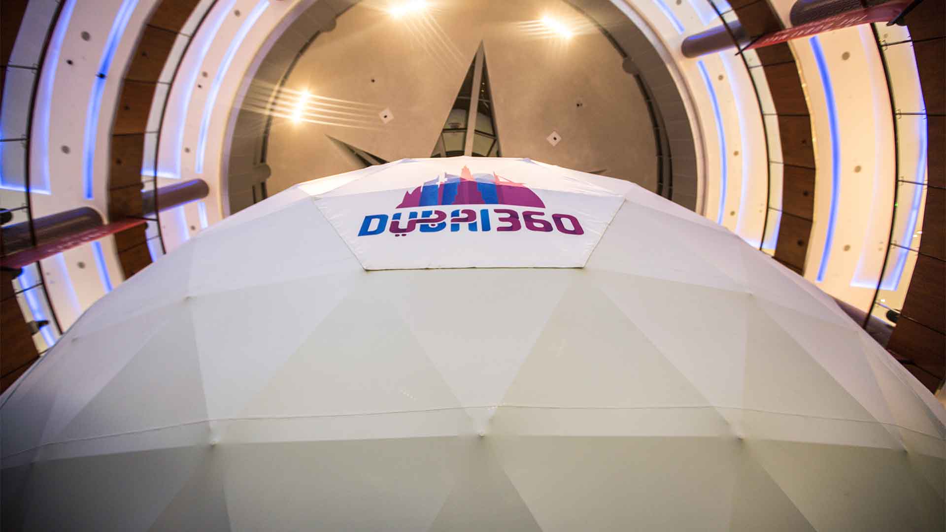 Dubai 360 spherical projection theater