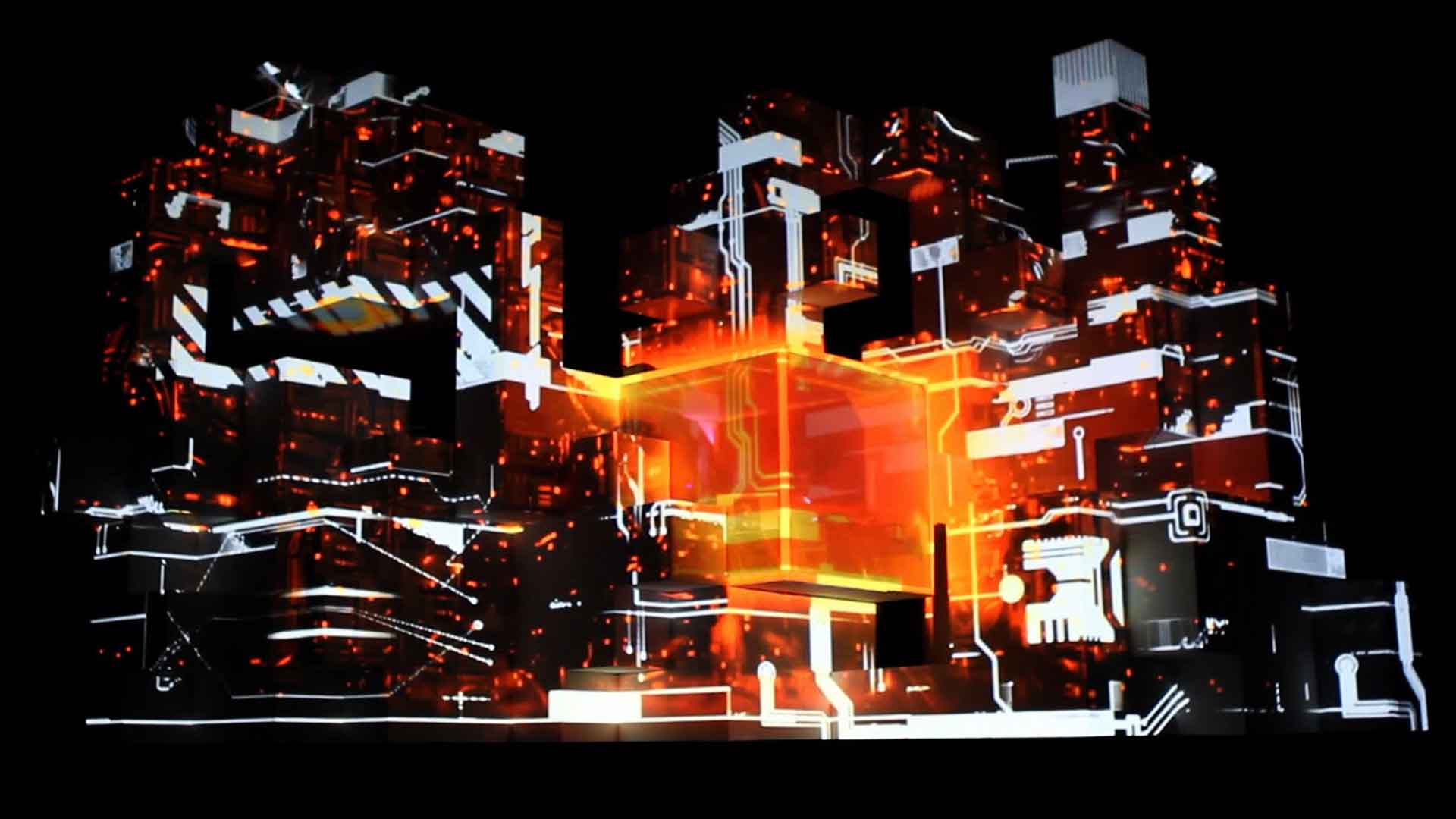 Amon Tobin ISAM live projection mapped show